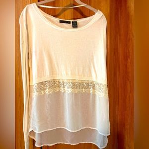 Joyce Leslie size medium, sheer, lightweight top